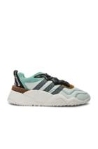 Adidas By Alexander Wang Turnout Trainer Sneaker In Green