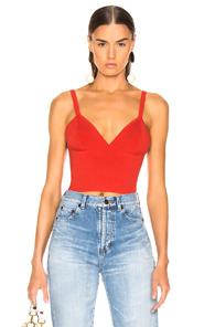 Dion Lee Density Bralette In Orange