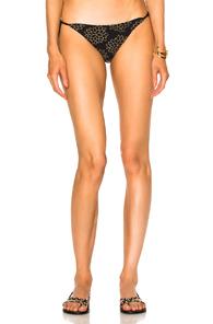 Tori Praver Swimwear Allegra Bikini Bottom In Black,floral