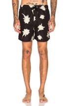 Ksubi Sedative Boardshort In Abstract,black,white