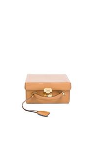 Mark Cross Grace Large Box Bag In Neutrals