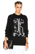 Christopher Kane Crewneck Sweater In Black