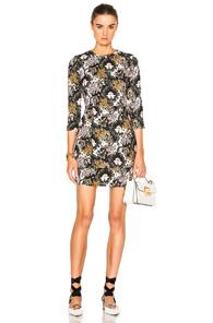 A.l.c. Tordi Dress In Green,abstract
