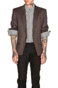 Haider Ackermann Classic Blazer In Brown
