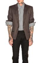 Haider Ackermann Classic Blazer In Brown