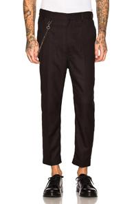 Ksubi Sid Check Pant In Black,plaid