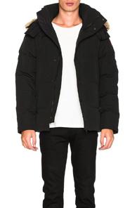 Canada Goose Wyndham Parka In Black