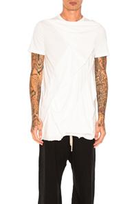 Drkshdw By Rick Owens Wreck Tee In White