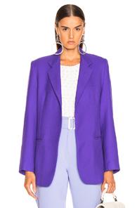 Georgia Alice Boy Blazer In Purple