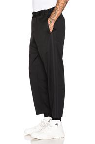 Comme Des Garcons Homme Plus Polyester Trouser In Black
