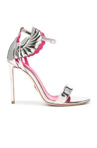 Oscar Tiye Leather Malikah Sandals In Metallics