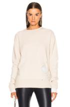 Helmut Lang Vintage Crew Sweater In White