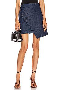Beau Souci Lazzaro Skirt In Denim Dark