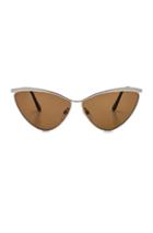 Balenciaga Cat Eye Sunglasses In Metallics