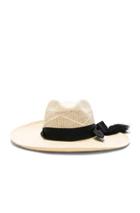 Sensi Studio Panama Hat Long Brim Calado Hat In Neutrals