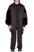 Fenty By Puma Long Oversized Bomber In Black