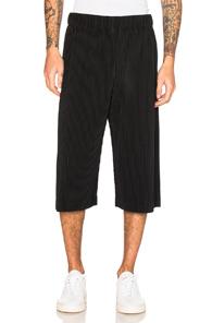 Issey Miyake Homme Plisse Shorts In Black