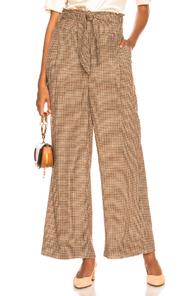 Nanushka Private Pant In Brown