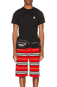 Burberry Parker Tee In Black