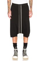 Drkshdw By Rick Owens Pods Pant In Black