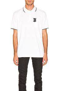 Burberry Pocket Polo In White
