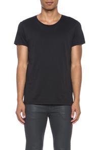 Acne Studios Standard O Cotton Tee In Black