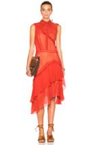 Preen Line Greta Dress In Red