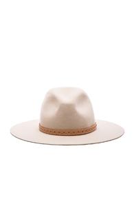 Rag & Bone Wide Brim Fedora Hat In Neutrals
