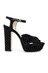 Jimmy Choo Heloise Sandal In Black