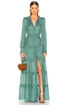 Alexis Margeaux Dress In Abstract,green