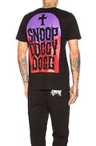 Sss World Corp Sssnoop Tombstone Tee In Black