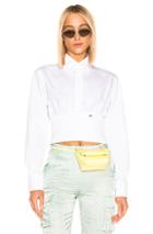 Off-white Corset Shirt In White