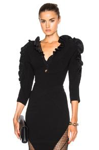 Noam Hanoch Dalma Bodysuit In Black