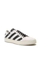 Off-white Diagonals Leather Sneakers In White,stripes