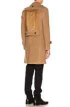 Junya Watanabe Wool Beaver Coat In Neutrals