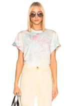 Stella Mccartney Tie Dye Tee Shirt In Ombre & Tie Dye,pink