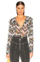 Isabel Marant Etoile Enfield Top In Abstract,green
