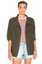 The Great Slouchy Army Jacket In Green