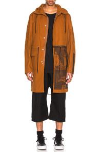 Raf Simons Parka In Brown