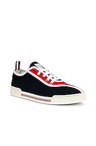 Thom Browne Trainer Paper Label Sneaker In Multi