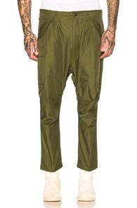 Junya Watanabe Water Repellent Trousers In Green