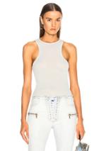 Unravel Racer Tank Top In Green