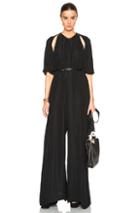 Tome Matelasse Oversized Jumpsuit In Black