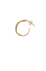 Afin Atelier Bohemian Single Hoop Earstick In Metallics