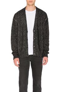 Acne Studios Nevida Cardigan In Black