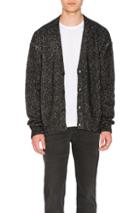 Acne Studios Nevida Cardigan In Black