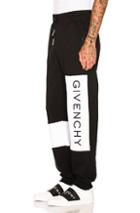 Givenchy Logo Sweatpants In Black