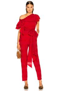 Rachel Comey Stance Jumpsuit In Red