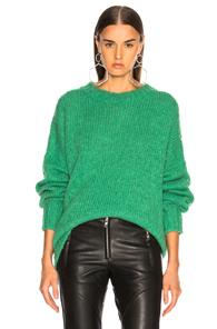 Isabel Marant Etoile Sayers Sweater In Green
