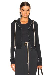 Drkshdw By Rick Owens Reg Hoodie In Blue
